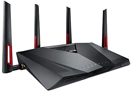 ASUS RT-AC88U Wi-Fi AC3100 Dual-band Mesh Wifi system Router with 8 Gigabit LAN ports, WTFast game accelerator , Link aggregation, adaptive QoS, router app support, Dual-WAN 3G/4G support