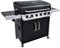 Char-Broil Barbacoa de Gas Convective 640 B - XL - Barbacoa a gas con 6 quemadores de acero inoxidable, rejillas de hierro fundido, zona de sellado - Ideal para cocinar al aire libre, jardín y patio