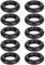 10 teiliges Spulenrad Ersatzrad für Spulenrad Ersatz für Pedal und JA Nähmaschine(3cm)