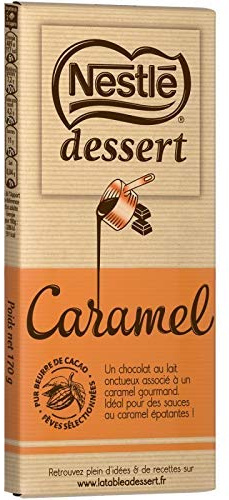 NESTLE DESSERT - Dessert Chocolat Caramel 170G - Lot De 4 - livraison offerte