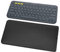 CASEDAO Housse de Clavier en Cuir synthétique pour Logitech K380/MX Keys Mini Noir