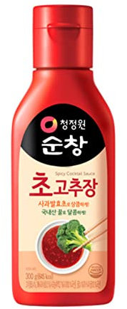 CHUNG JUNG ONE Vinaigre de Sauce Chili Coréenne Paquet de 300 g