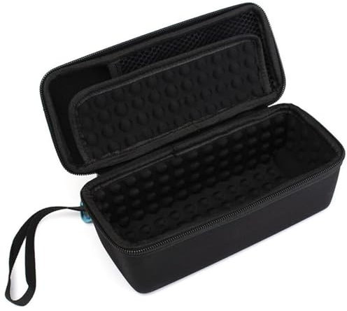 TMOM Hard Protective Case for JBL Flip 6 / Flip 5 / Flip 4 / Flip 3 / JBL Flip Essential Bluetooth Case Carry Bag (Liner Black)