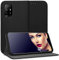 mtb more energy® Schutz-Tasche Smart Magnet kompatibel mit Oppo A94 5G (6.43'') - schwarz - Bookstyle - Klapp-Cover Hülle Wallet Case