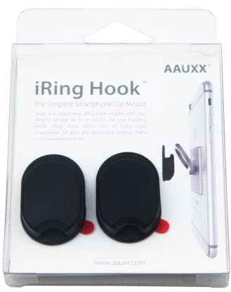 iRing 2er Set Hook ersatz Hacken Autohalter Halter für Smartphone Navi Tablet Handy Griff Greifring Selfie Ring, 2 Stück
