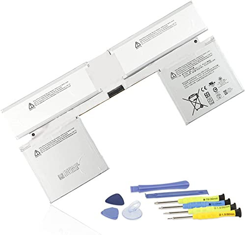 GDORUN G3HTA024H G3HTA023H Keyboard Akku für Microsoft Surface Book 1 Model 1703 1704 1705 13.5-Inch Keyboard G3HTA021H G3HTA048H Batterie 7.5V 51Wh 6800mAh (Nicht passend für Book 1 Screen) Battery