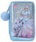 Depesche 11988 TOPModel Iceworld - Gefüllte 3-Fach Federtasche mit Glitzer, Model-Motiv und Eisbär, Federmäppchen in Hellblau mit Buntstiften, Lineal, Schere uvm.