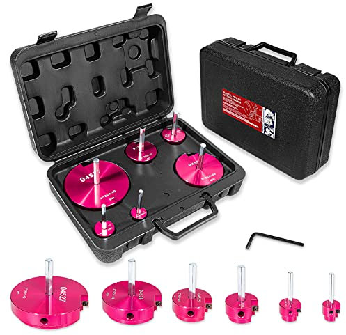 04529 for PPRK6 Plastic Pipe Fitting Reamer 6 Piece Kit fit into Standard 1/2 Drills PVC Pipe Reamer Tool Contains PPR75, PPR100, PPR150, PPR200, PPR300 and PPR400