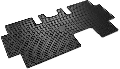 Volkswagen 1T5061510041 Gummi Fußmatte Plus-Qualität Allwetterfußmatte Gummimatte, Einteilige Matte für die 2. Sitzreihe *** für 5-Sitzer *** normaler Radstand ***