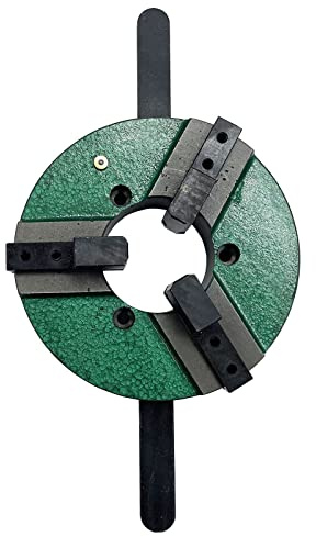 INTBUYING 3 Jaws 8 Self-centering Welding Positioner Table Positioner Chuck 200mm Reversible Lathe Chuck Jaw Suitable for Milling Machine and Drilling Machine