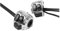 Motorrad-Bremslichtschalter Für Har&Ley Cruise Motorrad Lenker Control Schalter Kabelbaum Horn Blinker Licht Schalter Auto Zubehör (Color : Silver)
