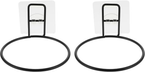 2pcs Wall Mounted Pet Bowl Holder Elevated Dog Cat Food Bowls Stand Convenient Pet Feeder Mount Water Food Bowls Indoor Pet Accessory Easy Install