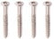 Heallege Neck Plate Mounting Screws For BoltOn Neck Fender Strat Guitar Parts Accessory Silver
