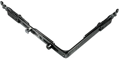 SI Siegenia Aubi Eckumlenkung UM880-50V01, 153x188mm beidseitig kuppelbar incl. SN-TEC Montagematerial