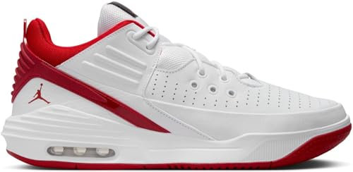 Nike Max Aura 5 Basketballschuh White/Gym Red-Black 42