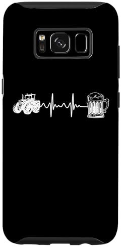 Hülle für Galaxy S8 Biertraktor Heartbeat Farmer
