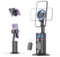 Magnetico Auto Tracking Treppiede Smartphone, Estensibile Supporto Smartphone Funzione di Tracciamento del Viso e Telecomando, No App, 360° Bastoni Selfie Supporto Telefono per iPhone/Android