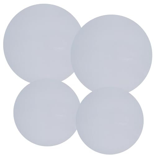 Ritadeshop Cache-brûleurs pour cuisinière électrique (blanc)