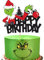 YATOSEN Grinch Cupcake Topper Weihnachten Food Fruit Picks für Party Kuchen Dessert Dekoration (Stil A)