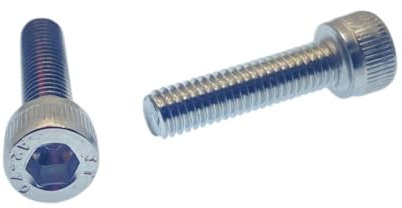 Rubigo Bulloni M5, M5 x 20 mm, viti a testa esagonale, viti in acciaio inox A2, diametro 5 mm, completamente filettate, viti M5, industriali, interni ed esterni (20 pezzi)