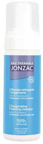 Eau Thermale Jonzac Mousse Nettoyante Oxygénante Visage | Peaux Sensibles, Nettoie, Détoxifie en Douceur