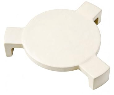 BBQ Future 15 1/4 Heat Deflector Conveggtor for Medium Big Green Egg Accessories Plate Setter, Smoking Stone, Pizza Stone for Medium Big Green Egg Grill and Other Kamado Grill Replacement Parts