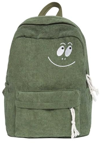 Generisch 2026 Rucksack Ein vielseitiger Freizeitrucksack für eine Schülerin aus der High School (Green, One Size)