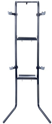 Delta Cycle DeltaGravity Connect 2 Bike Storage Rack - Gravity Fully Adjustable Bike Storage Garage For Road, MTB, and Hybrid Bicycles - Vertical Bike Rack Holds Up To 100 lbs