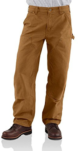 Carhartt Men's Loose Straight Washed Duck Double-Front Dungaree, Carhartt Brown, W36 x L34