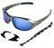 Rapid Eyewear Aspen Ski, Glacier/Climbing & Extreme Sport Sunglasses – Goggles: Anti Fog Mirrored Lenses & Retainer Strap. For Men & Women. UV400 Mountaineering Protection Glasses. Also For Dry Eye
