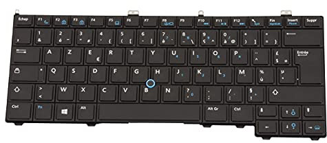 DELL 2VX7X Clavier composant de notebook supplémentaire - Composants de notebook supplémentaires (Clavier, Français, Clavier backlight, HP, Latitude E7440)