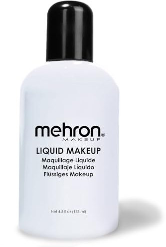 Mehron Liquid Makeup - Moonlight White (130 ml)