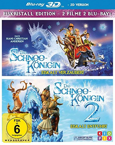 Die Schneekönigin 1+2 Box - 3D [3D Blu-ray]