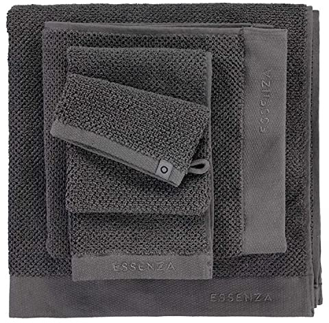 ESSENZA Handtücher Bio Connect Organic Uni Grey Gästetuch 30x50 cm