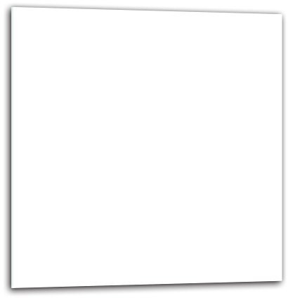 decorwelt Küchenrückwand Spritzschutz aus Glas 60x60 Wandschutz Herd Spüle Küchenspritzschutz Fliesenschutz Fliesenspiegel Küche Dekoglas Weiß