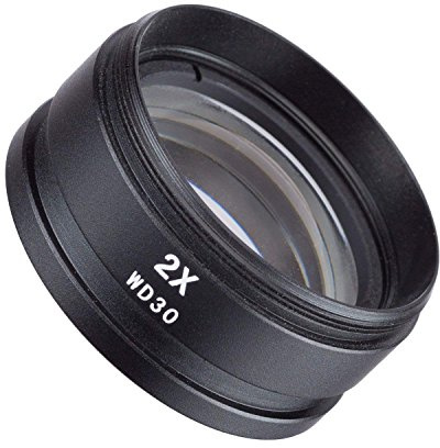 Parco Scientific PAF20 2X Barlow Lens for Stereo/Industrial Microscopes (48mm) (Suitable for PA-1F PA -2F PA -3F PA -5F PA -7F PA -8F PA -9F Series)