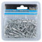 100 Metric Aluminium Blind Pop Pot Rivets Set Fastener Fastening 4.8mm x 10mm