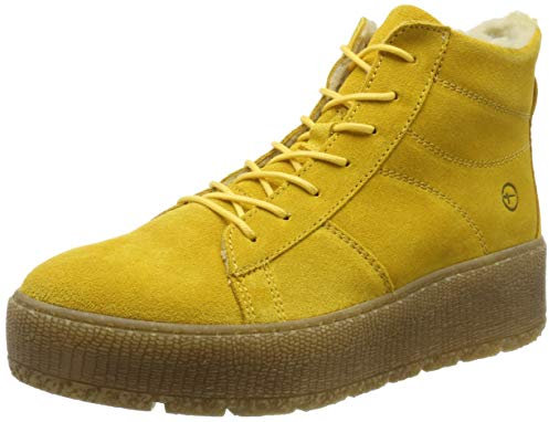 Tamaris 1-1-26096-23, Stivali Alti Donna, Giallo (Saffron 627), 37 EU