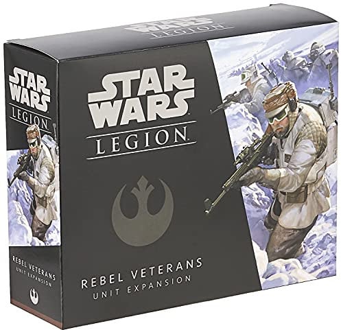 Atomic Mass Games, Star Wars Legion: Rebel Expansions: Rebel Expansions Veterans Unit, Unit Expansion, Miniatures Game, Ages 14+, 2 Players, 90 Minutes Playing Time