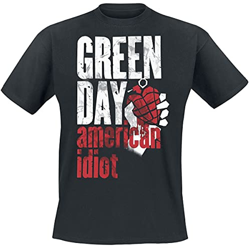 Green Day Smoke Screen Männer T-Shirt schwarz Band-Merch, Bands L