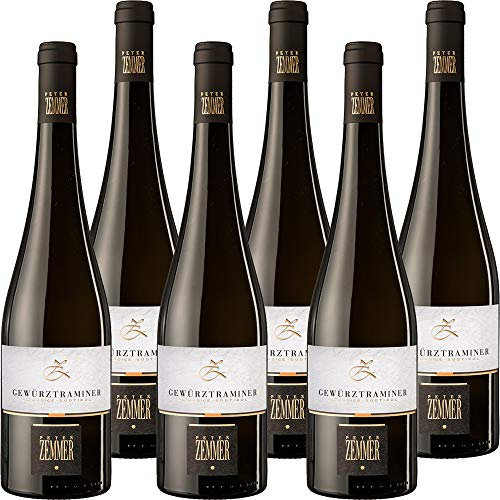 Gewurztraminer Doc | Peter Zemmer | Vino Bianco Alto Adige | Altoatesino | 6 Bottiglie 75 Cl | Idea Regalo