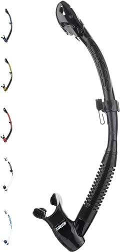 Cressi Unisex-Adult Itaca Ultra Dry Snorkel Trockenes Freitauchen und Schnorcheln