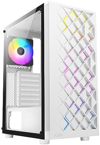 Azza Spectra 280W wh mATX | CSAZ-280W, Black, CSAZ-280W Spectra White