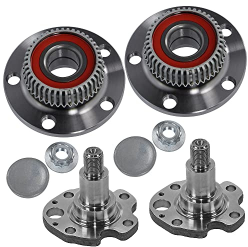 BESTPRICE ATP 2x Radnabe hinten Radlager Radlagersatz, | Kompatibel mit: AUDI A3, TT, TT Roadster, SEAT LEON, TOLEDO II, SKODA OCTAVIA I, OCTAVIA I Combi, ROOMSTER, ROOMSTER Praktik