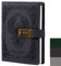 TIEFOSSI Phoenix Journal Notizbuch mit Schloss, Vintage-Leder-Tagebuch, B6, liniert, liniert, Reise-Briefpapier für Frauen, Mädchen, Jungen (Schwarz)