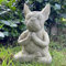 JTZXJJX Meditierende Hundestatue Buddha – Hundestatue, Zen, Yoga, entspannte Pose, Buddha, Meditationsfigur für Blumenbeete, Innen- und Außenbereich, Rasen, Garten, Dekoration, Skulptur, Heimtextilien