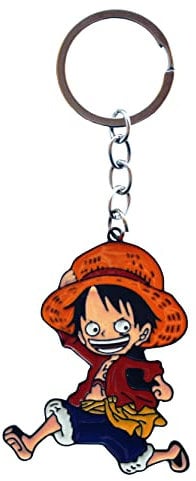 Amasukami Anime Characters Keyring - Monkey D Luffy, Roronoa Zoro, Trafalgar D Water Law, Chopper (Monkey D Luffy)