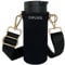 CUPLANE Cup holder Set To Go Becherhalter zum Umhängen schwarz 350 ml