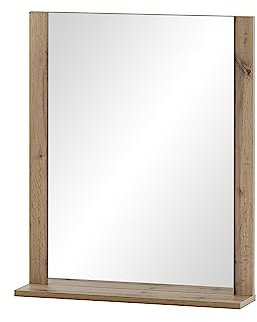 Schildmeyer Spiegel Dex 155108, Eiche Landhaus Dekor, 59,6 x 12,3 x 71,1 cm