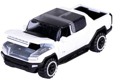 Majorette Premium Cars GMC Hummer EV, bianco